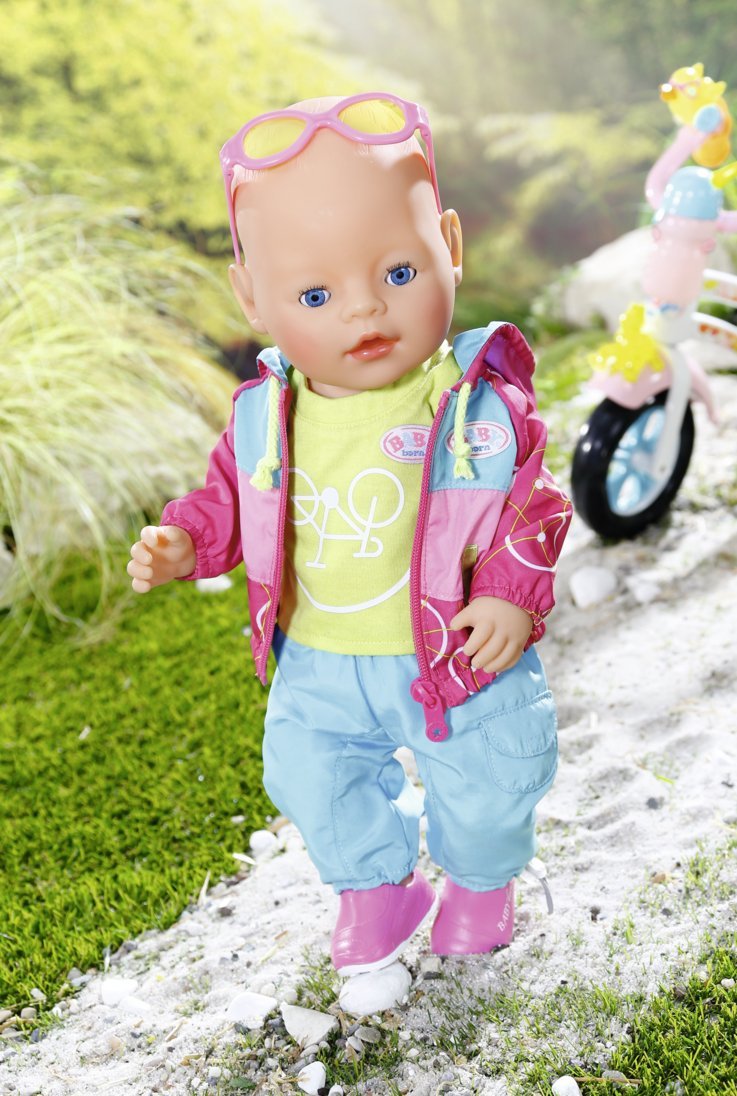 Одежда для велопрогулки для кукол Baby born  